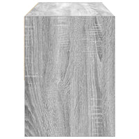 Scarpiera Impilabile Grigio Sonoma 89,5x30x40 cm