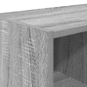 Scarpiera Impilabile Grigio Sonoma 89,5x30x40 cm 858849