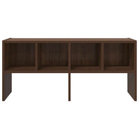 Scarpiera Impilabile Rovere Marrone 89,5x30x40 cm 858851