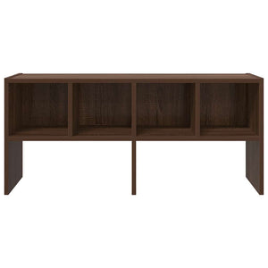 Scarpiera Impilabile Rovere Marrone 89,5x30x40 cm 858851