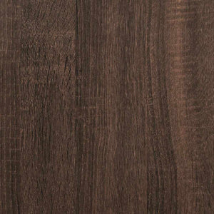Scarpiera Impilabile Rovere Marrone 89,5x30x40 cm 858851