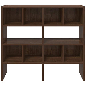 Scarpiere 2 pz Impilabili Rovere Marrone 89,5x30x40 cm 858852