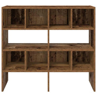 Scarpiere 2 pz Impilabili Legno Antico 89,5x30x40 cm