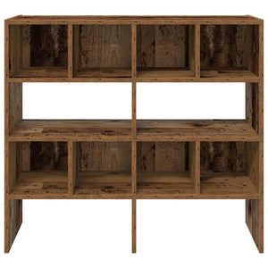 Scarpiere 2 pz Impilabili Legno Antico 89,5x30x40 cm