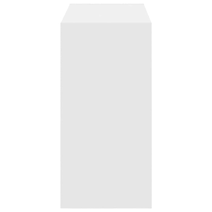 vidaXL Scarpiere 2 pz Impilabili Bianche 60x30x30,5 cm