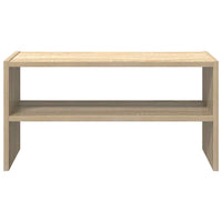 Scarpiera Impilabile Rovere Sonoma 60x30x30,5 cm 858861