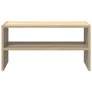 Scarpiera Impilabile Rovere Sonoma 60x30x30,5 cm