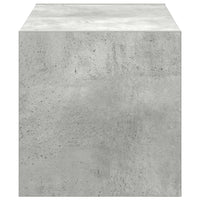 Scarpiera Impilabile Grigio Cemento 60x30x30,5 cm 858863