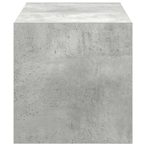 Scarpiera Impilabile Grigio Cemento 60x30x30,5 cm 858863