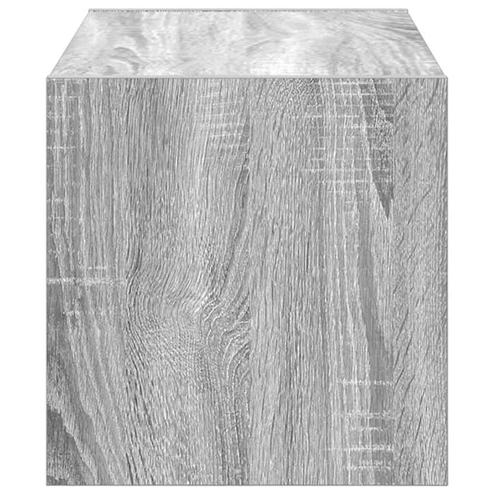 Scarpiera Impilabile Grigio Sonoma 60x30x30,5 cm 858867