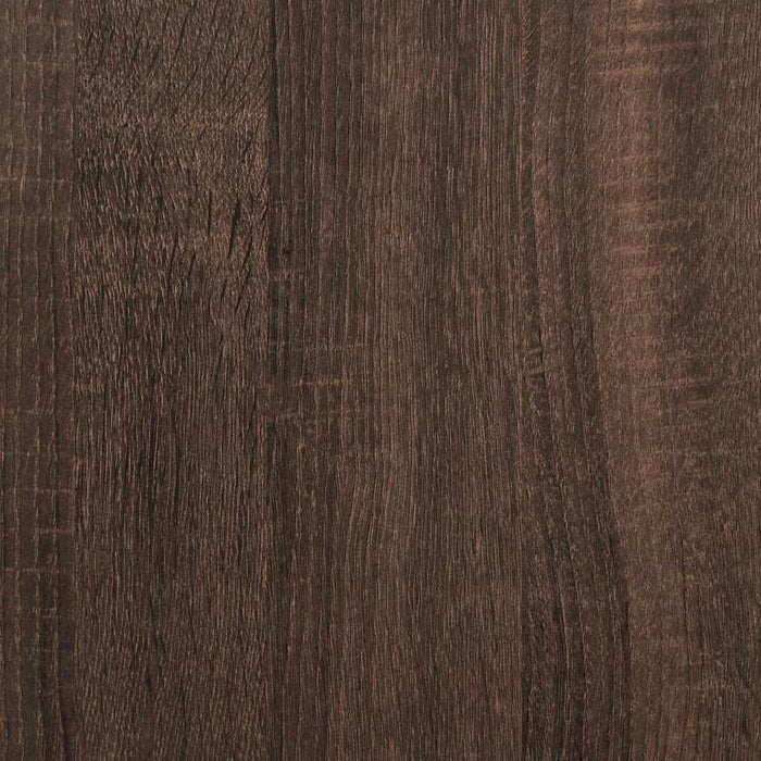 Scarpiera Impilabile Rovere Marrone 60x30x30,5 cm 858869