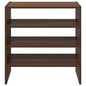 Scarpiere 2 pz Impilabili Rovere Marrone 60x30x30,5 cm 858870