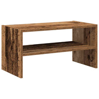 vidaXL Scarpiera Impilabile Legno Antico 60x30x30,5 cm