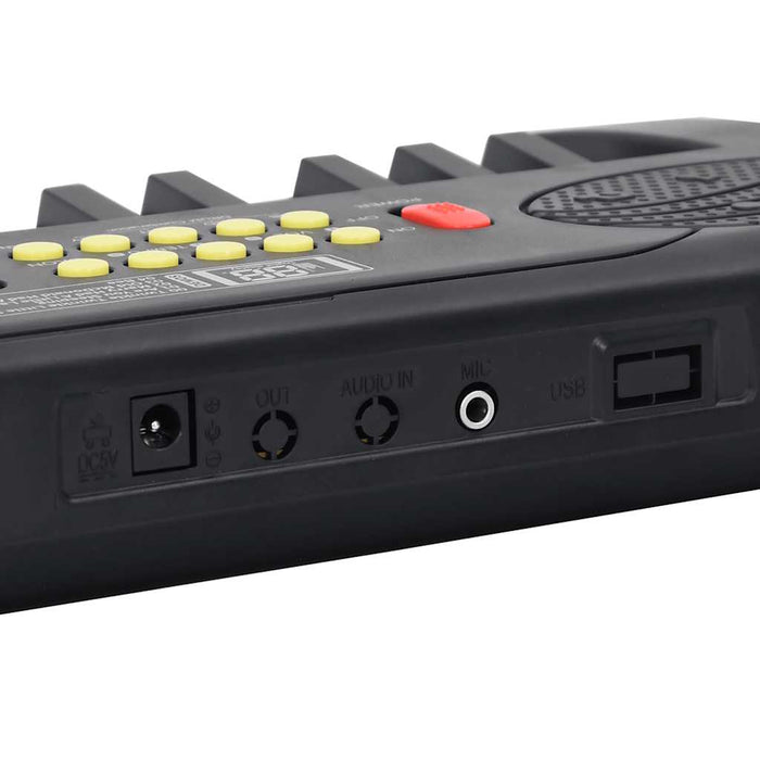 vidaXL Tastiera Elettrica Pianoforte a 37 Tasti Microfono per Bambini