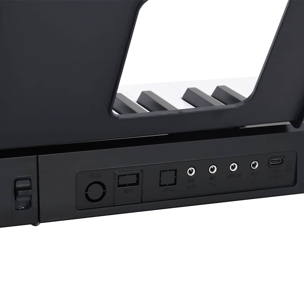 Tastiera Elettrica per Pianoforte a 88 Tasti Leggio Pieghevole