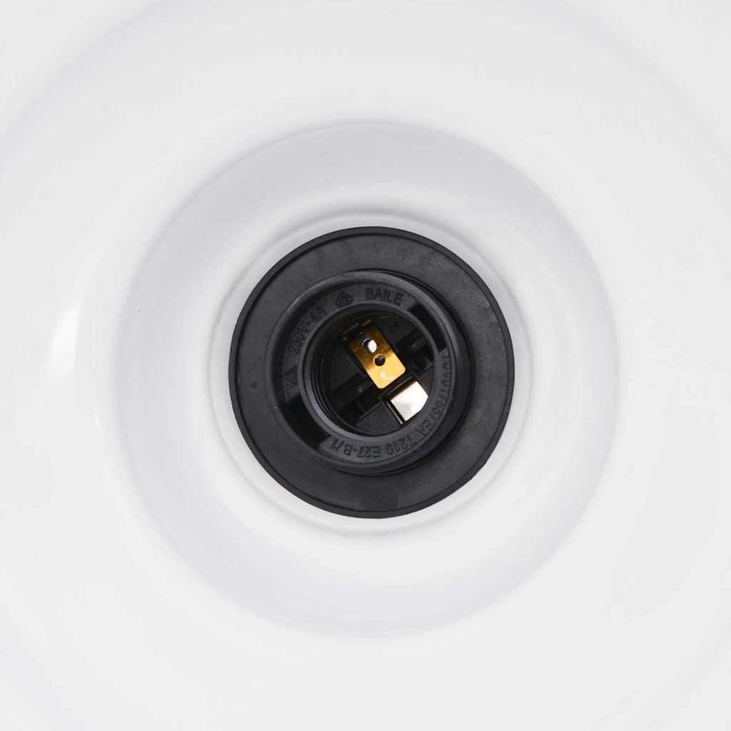 vidaXL Lampada a Sospensione Regolabile E27 Verde Lucido Ø31cm Metallo