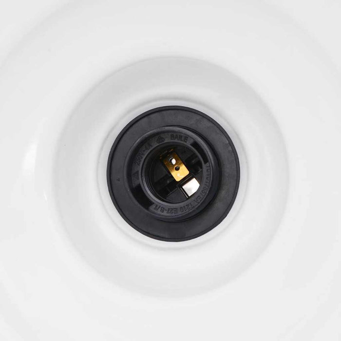 Lampada Sospensione Regolabile E27 Grigio Lucido Ø31 cm Metallo 4103438