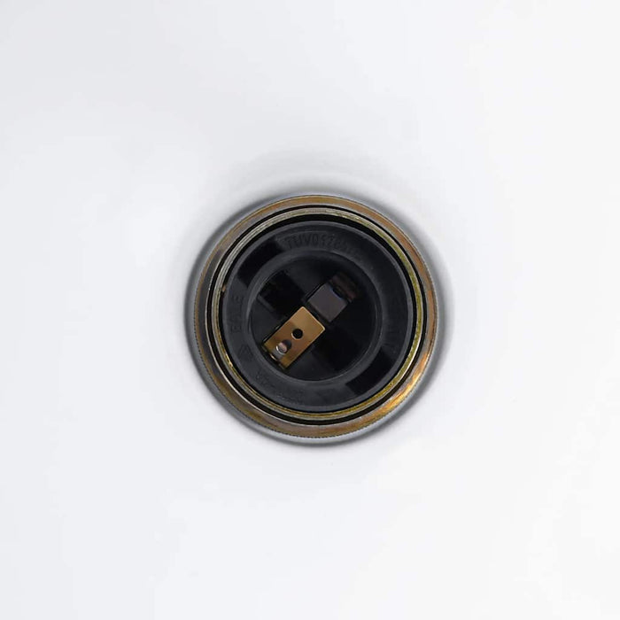 Lampada a Sospensione Regolabile E27 Blu Scuro Ø22 cm Metallo 4103444