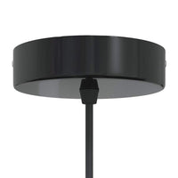 Lampada a Sospensione 2 pz Regolabile E27 Nero Ø 30 cm Metallo 4103451