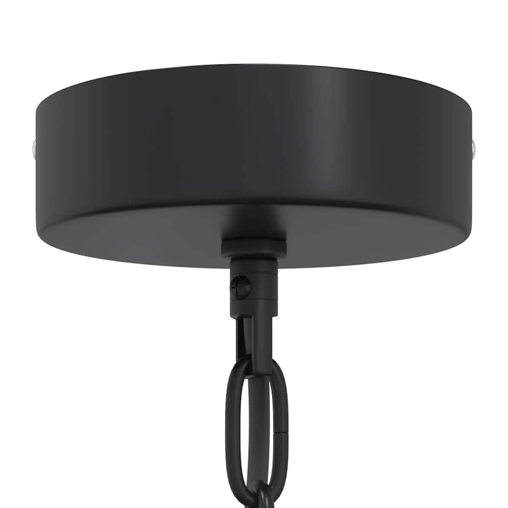Lampada a Sospensione E27 Nero Ø31 cm in Metallo 4103456