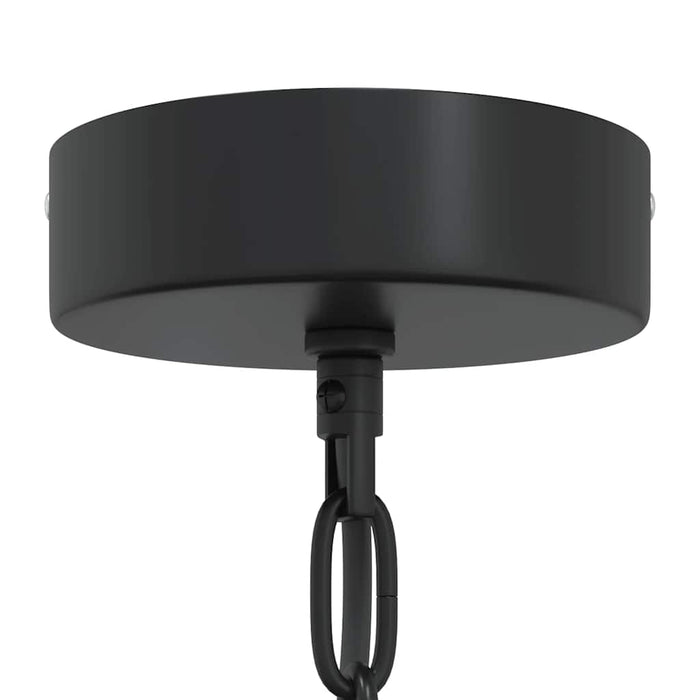 vidaXL Lampada a Sospensione E27 Nero Ø31 cm in Metallo