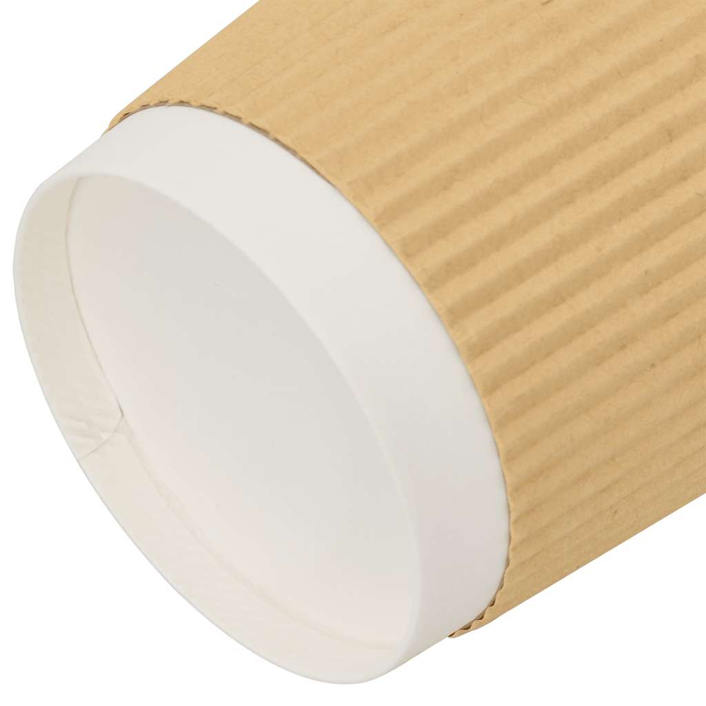 Bicchieri da Caffè in Carta 500 pz 16oz 400ml Marrone 4102801