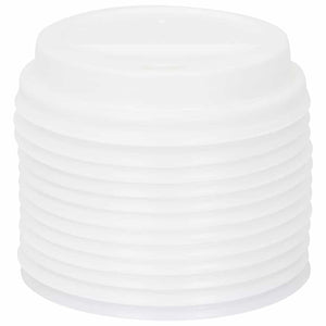 Coperchi Tazze da Caffè Carta Ø80mm 8oz 1000 pz Plastica Bianca 4102803