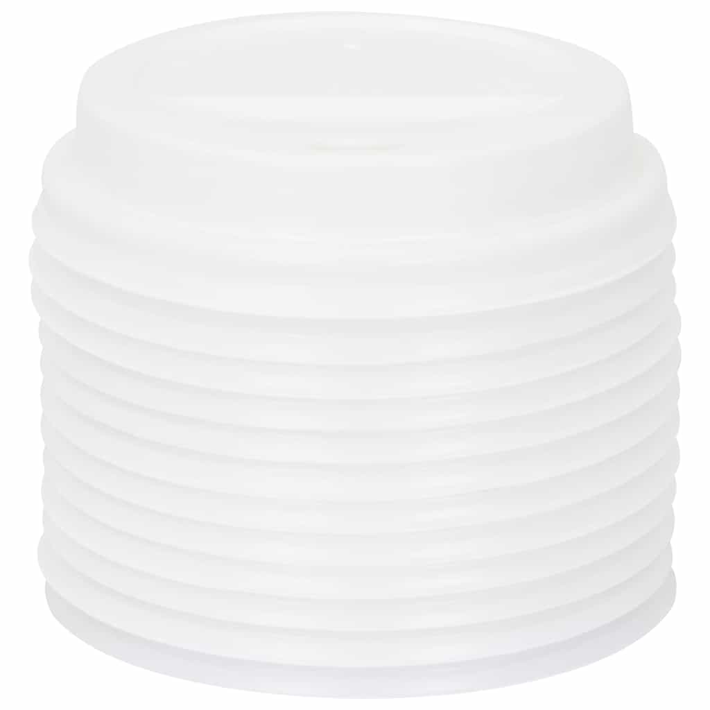 Coperchi Tazze da Caffè Carta Ø80mm 8oz 1000 pz Plastica Bianca