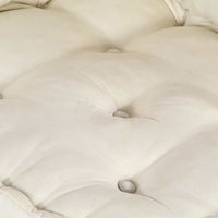 Pouf Modulare Crema 70x70x54 in Tessuto