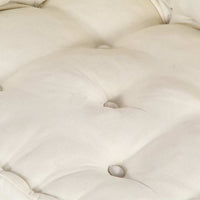 Pouf Modulare Crema 70x70x54 in Tessuto 4019022