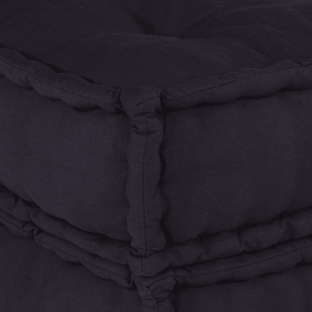 vidaXL Pouf Modulare Antracite 70x70x36 in Tessuto