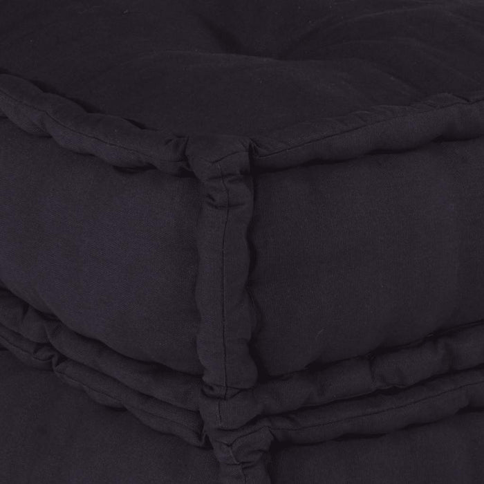 Pouf Modulare Antracite 70x70x36 in Tessuto 4019027