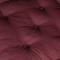 Divano Componibile-Sofa Modulare-Divanetto Marrone Rossiccio 70x70x36 in Tessuto