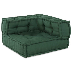 Pouf Modulare Verde 70x70x54 in Tessuto 4019033