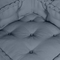 Divano modulare 2 pcs Grigio 140 x 70 x 36 cm Tessuto 4019048