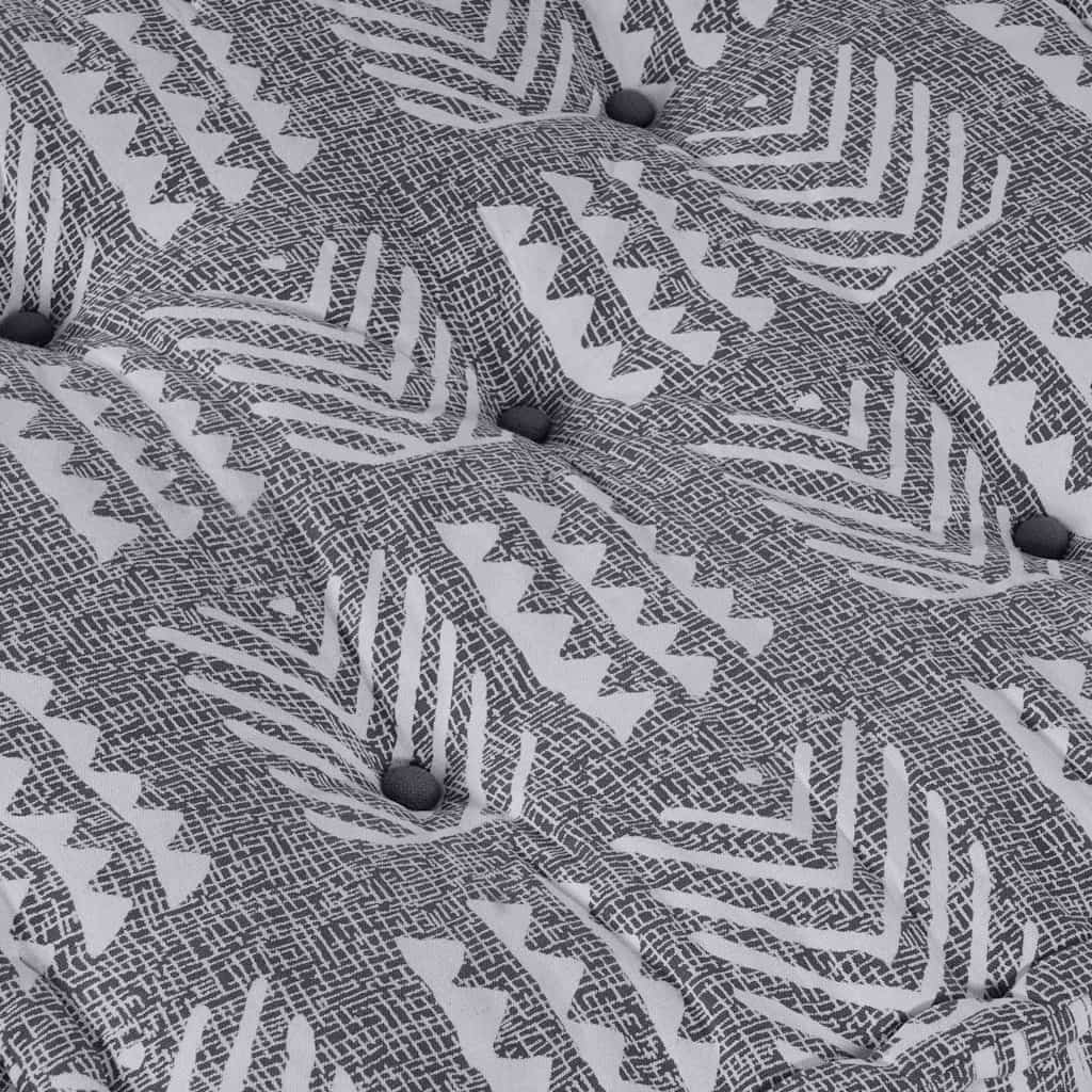 Divano modulare Rigato Grigio 70 x 70 x 36 cm Tessuto 4019051