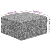 Divano modulare Grigio chiaro 70 x 70 x 36 cm Tessuto 4019059