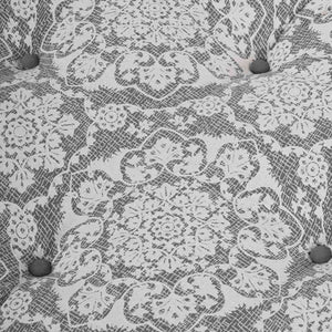 Cuscino per Divano-Cuscini per Sofa Grigio chiaro 120 x 80 x 12 cm Tessuto