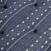 Cuscino per Divano-Cuscini per Sofa Stampa Indigo 120 x 80 x 12 cm Tessuto