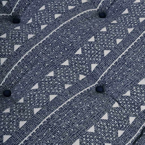 Cuscino per Divano-Cuscini per Sofa Stampa Indigo 120 x 80 x 12 cm Tessuto