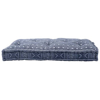 Cuscino per Divano-Cuscini per Sofa Stampa Indigo 120 x 80 x 12 cm Tessuto