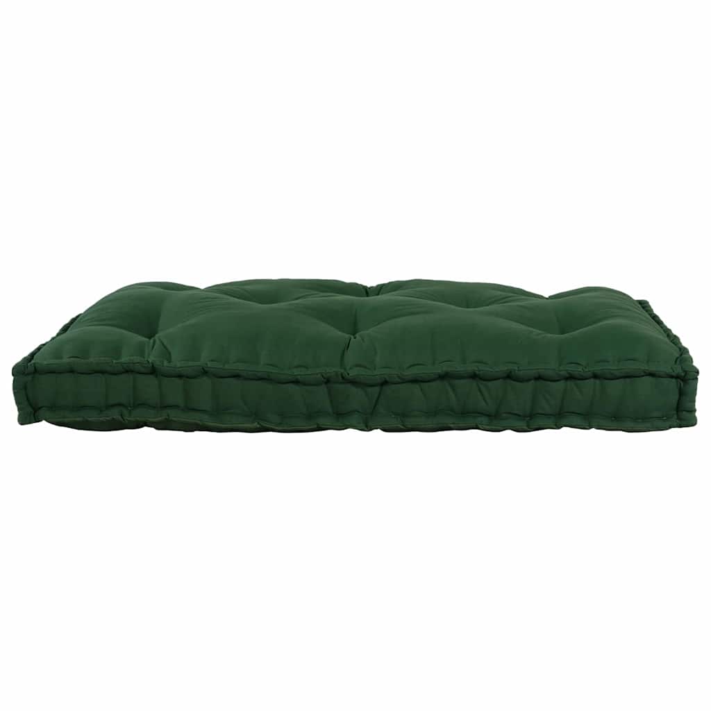 Cuscino per Divano-Cuscini per Sofa Verde 120 x 80 x 12 cm Tessuto