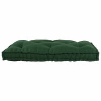 Cuscino per Divano-Cuscini per Sofa Verde 120 x 80 x 12 cm Tessuto