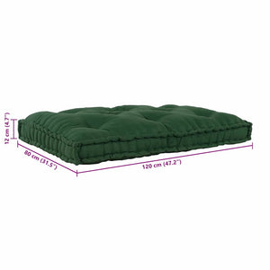 Cuscino per Divano Pallet Verde Tessuto 4019091