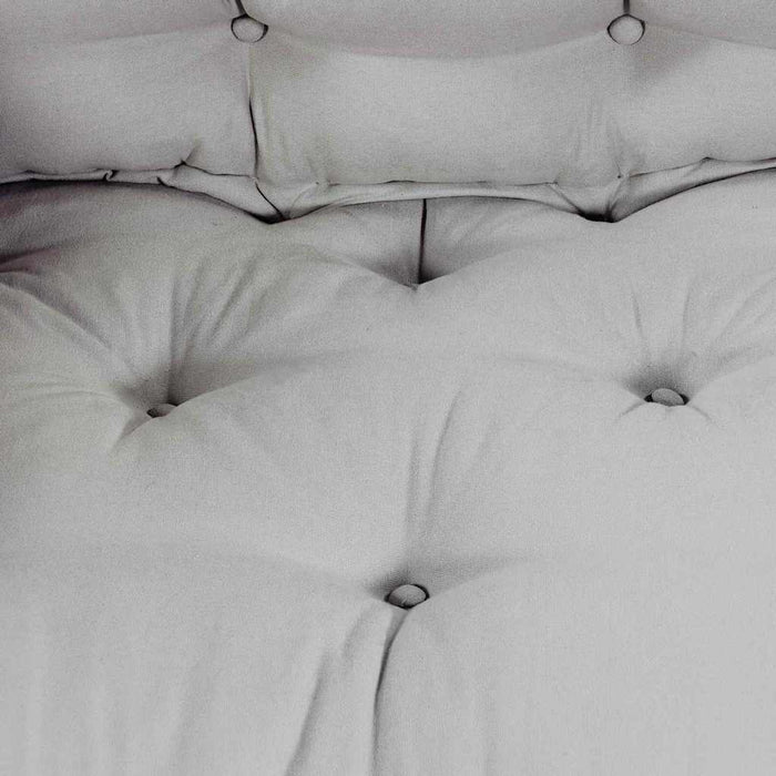 Cuscino per Divano 3 pz-Set di 3 Cuscini per Sofa Grigio Tessuto