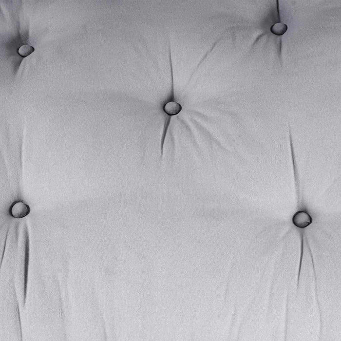 Cuscino per Divano 2 pz-Set di 2 Cuscini per Sofa Grigio Tessuto