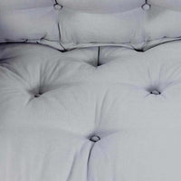 Cuscino per Divano-Cuscini per Sofa Grigio 120 x 80 x 12 cm Tessuto