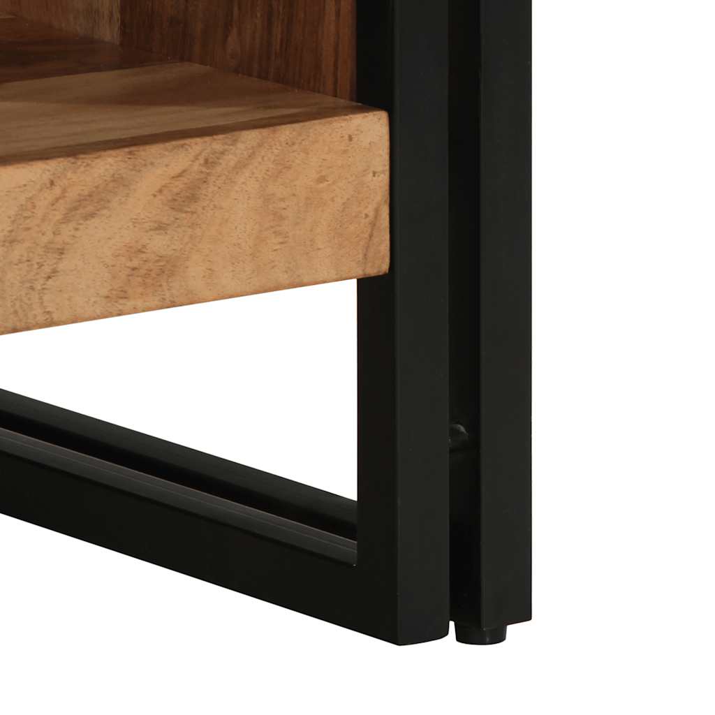 Tavolino da Salotto 50x50x38 cm Legno Massello di Acacia 4102713