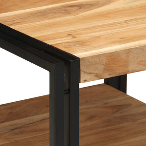 Tavolino da Salotto 50x50x38 cm Legno Massello di Acacia 4102722