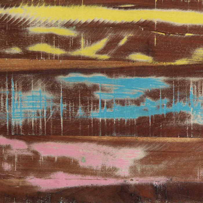 Tavolino da salotto 40 x 40 x 38 cm legno massello di riciclo 4102726